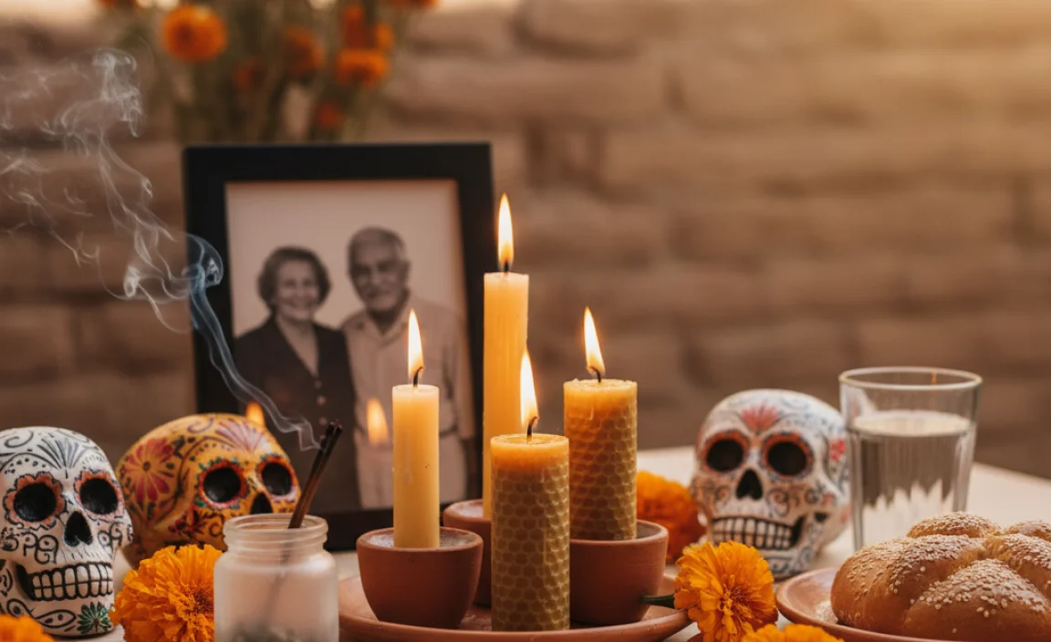 When Do You Light Candles For Day Of The Dead?