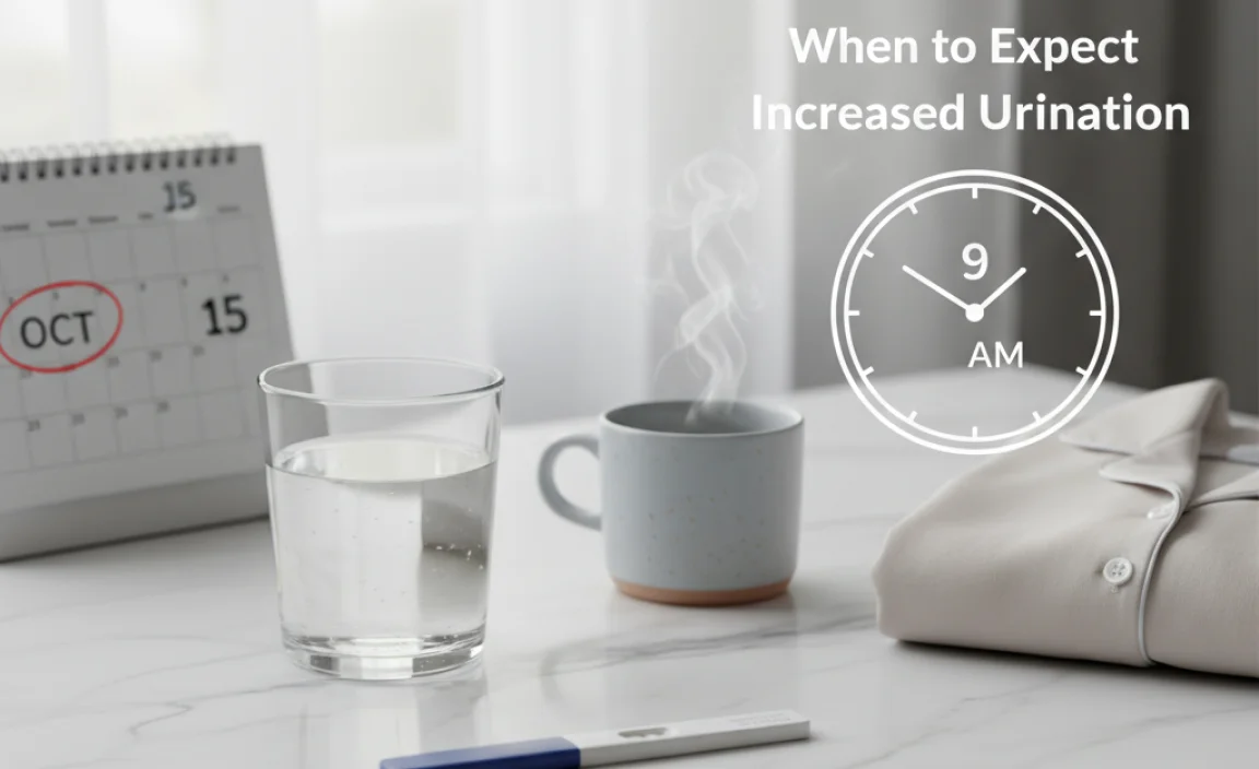 When to Expect Increased Urination