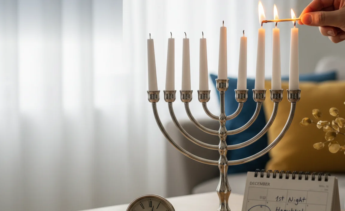 When to Light the First Candle