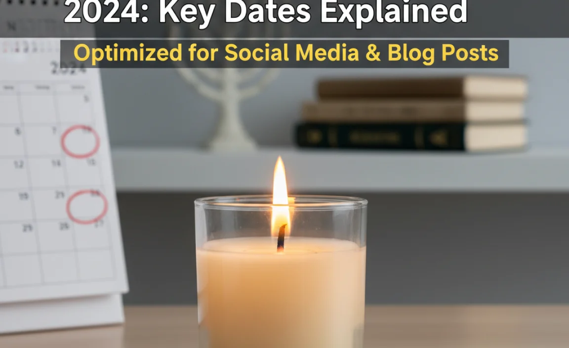 When To Light Yahrzeit Candle 2024: Key Dates Explained