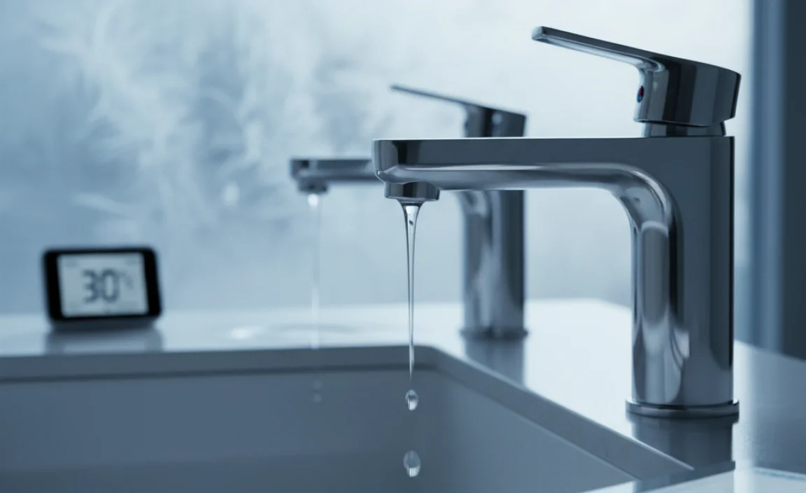 When to Start Dripping Your Faucets