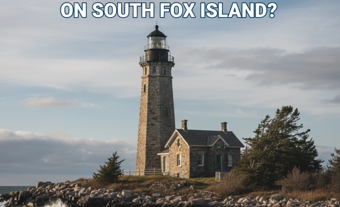 When Was The Lighthouse Built On South Fox Island?