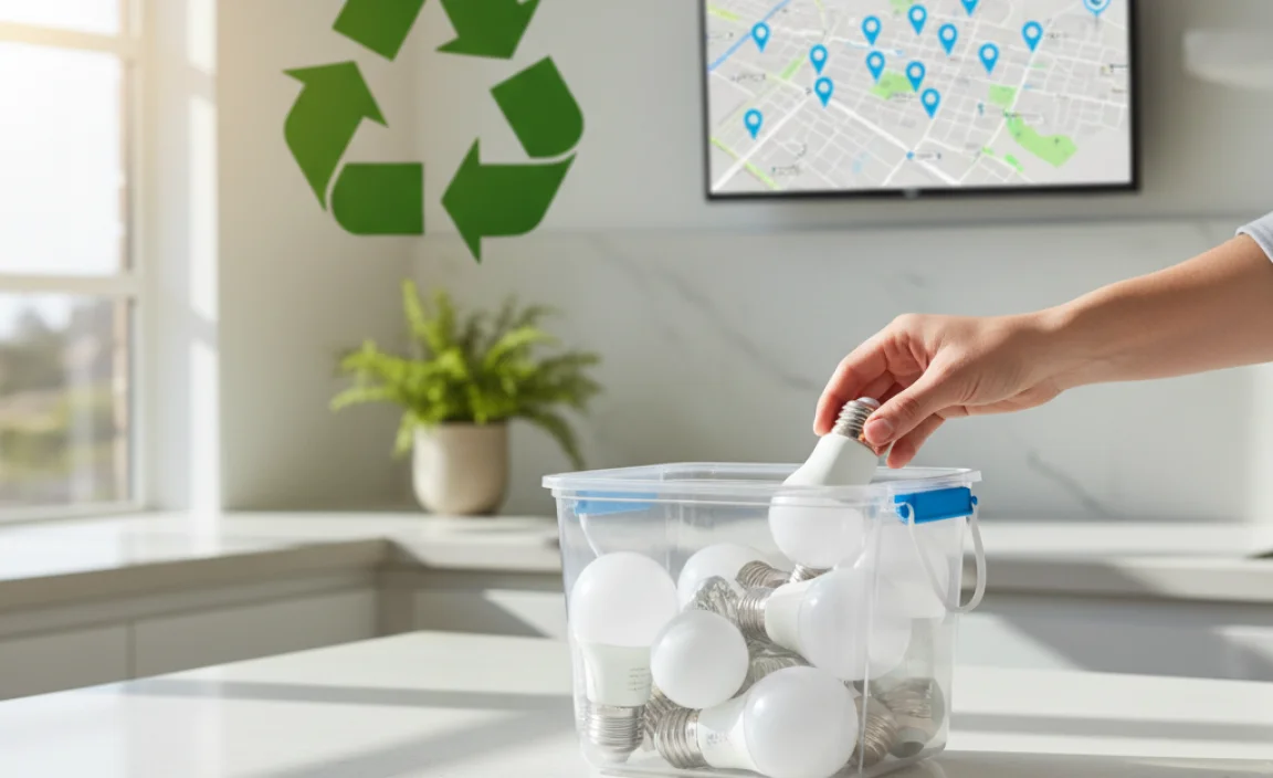 Where Do I Recycle Led Light Bulbs Safely And Easily?