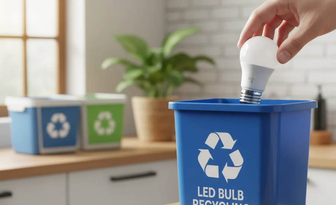 Where Do I Recycle LED Light Bulbs?