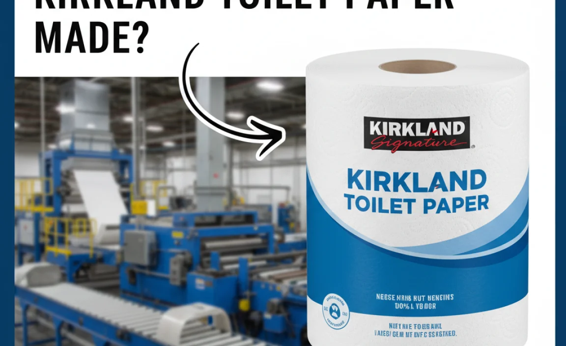 Where is Kirkland Toilet Paper Made?