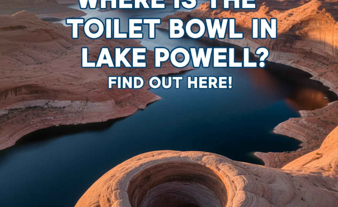 Where Is The Toilet Bowl In Lake Powell? Find Out Here!