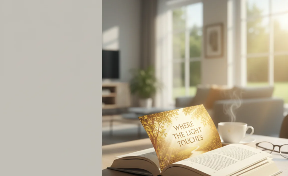 Where The Light Touches Book: A Journey Through Pages