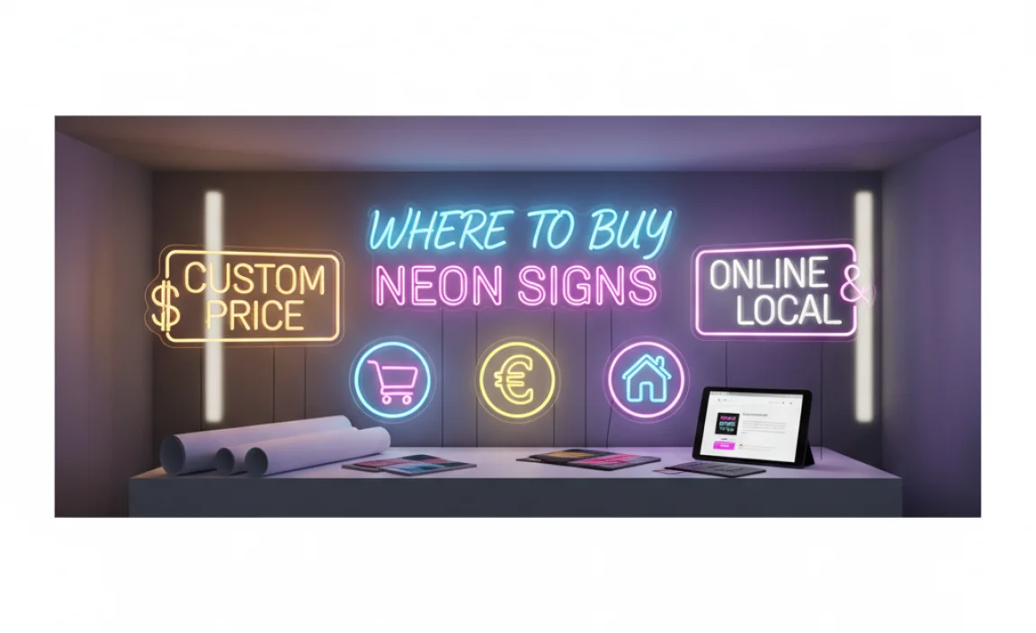 Where to Buy Neon Signs