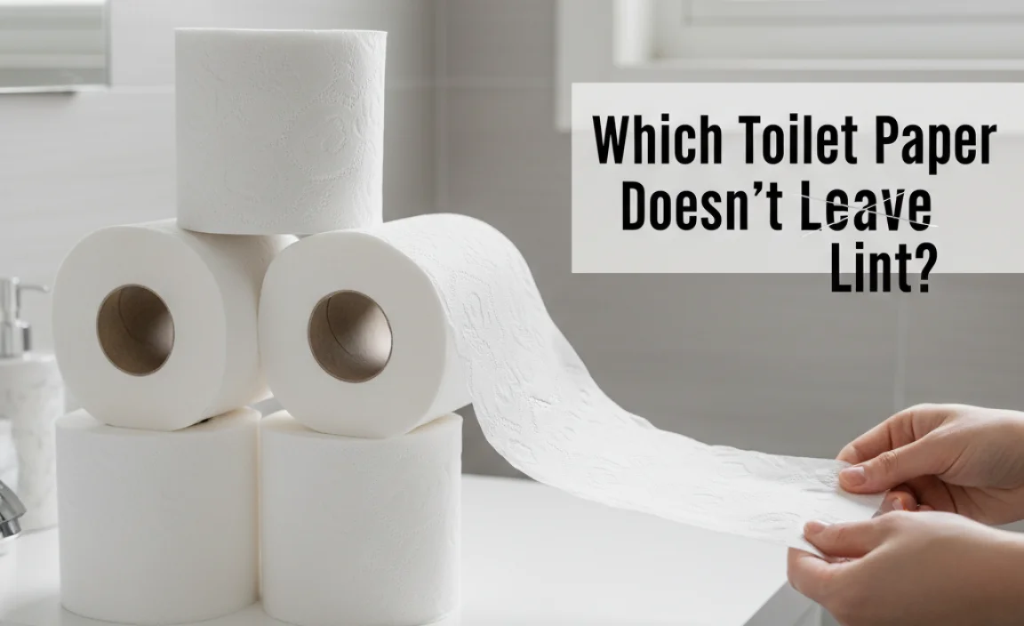 Which Toilet Paper Doesn&#8217;t Leave Lint