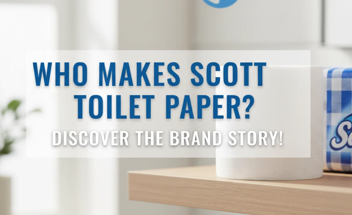 Who Makes Scott Toilet Paper? Discover The Brand Story!