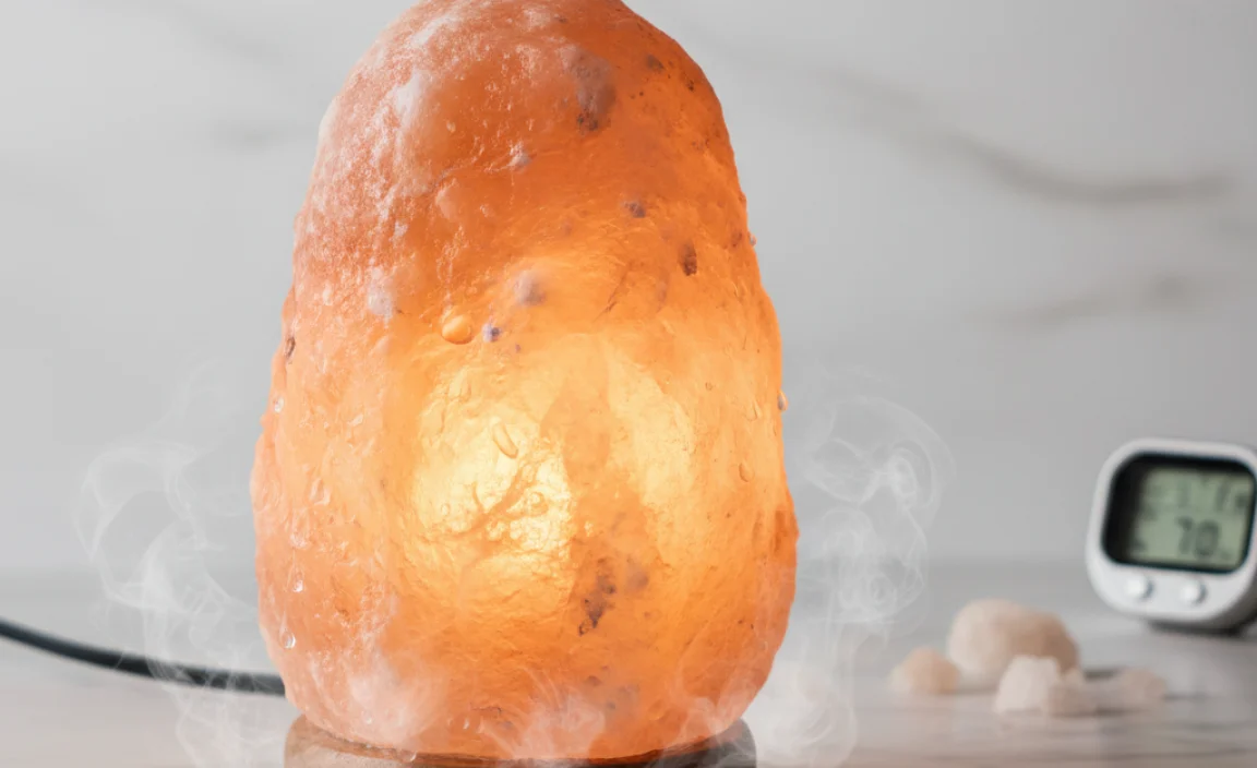 Why Do Salt Lamps Sweat?