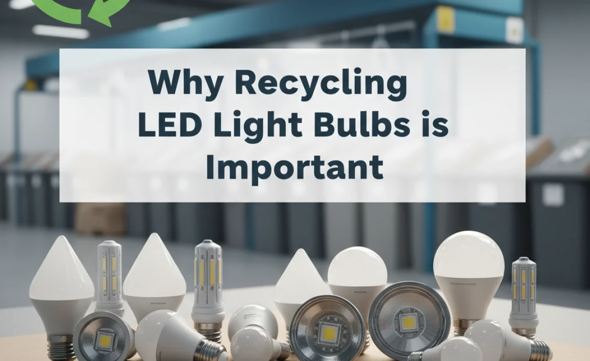 Why Recycling LED Light Bulbs is Important