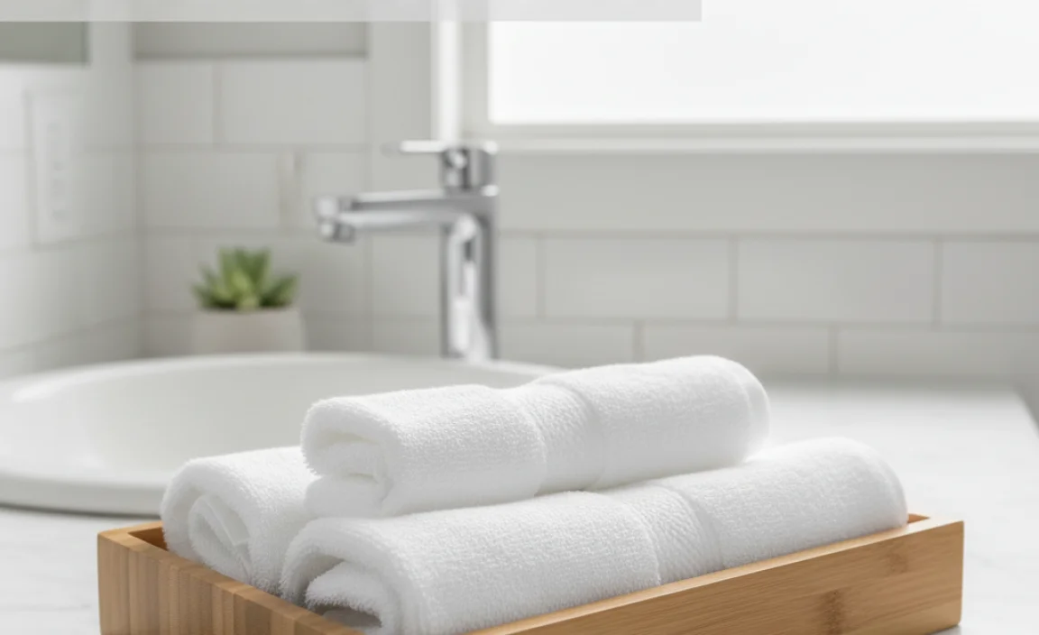 Why Use a Guest Towel Holder Tray?