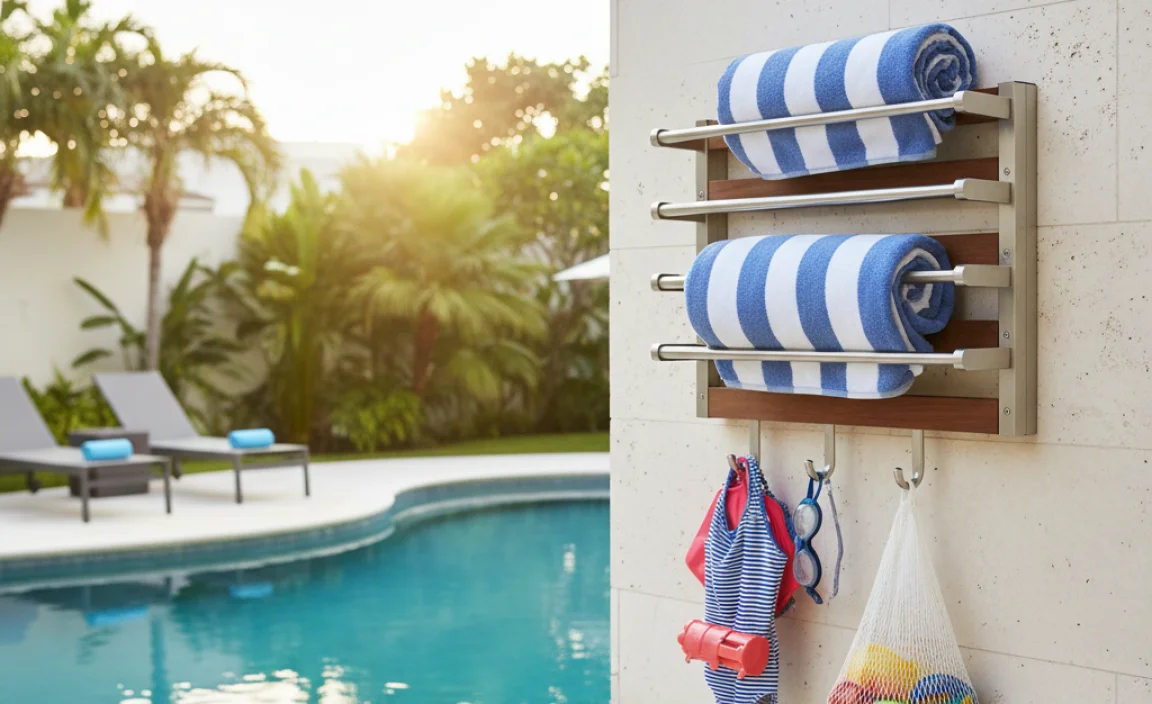 Why You Need a Towel Holder for Your Pool