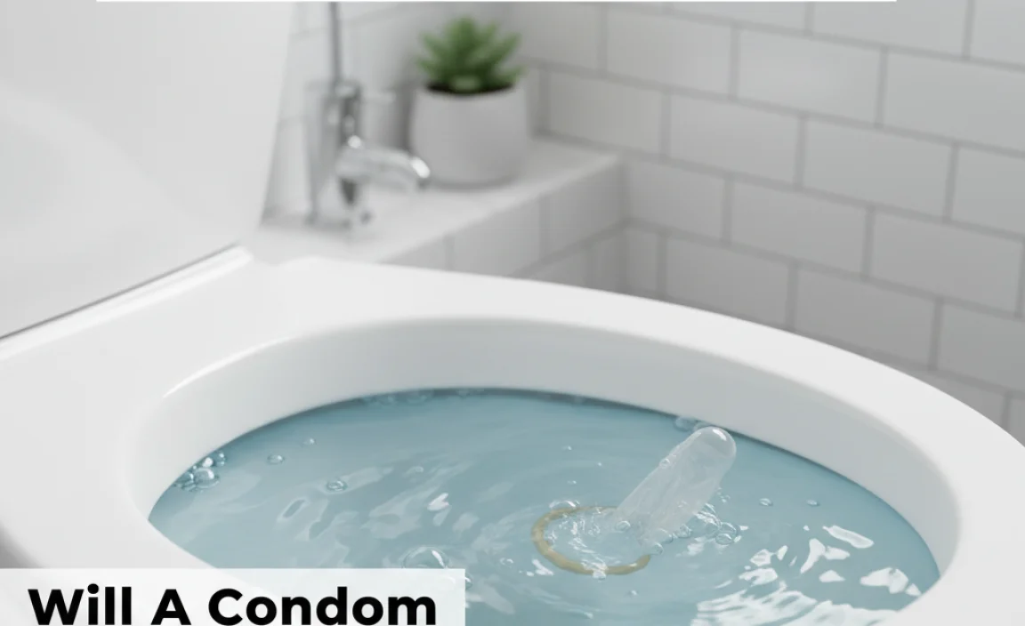 Will A Condom Flush Down The Toilet? Find Out Here!