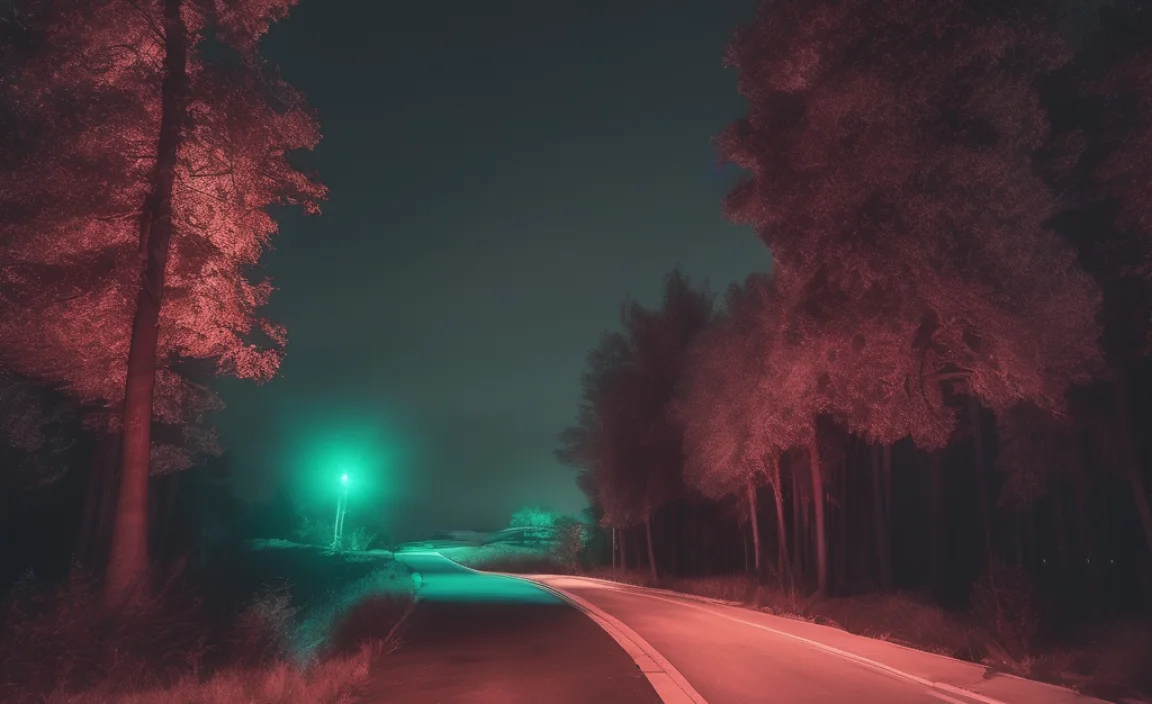 Applications of IR Light in Night Vision