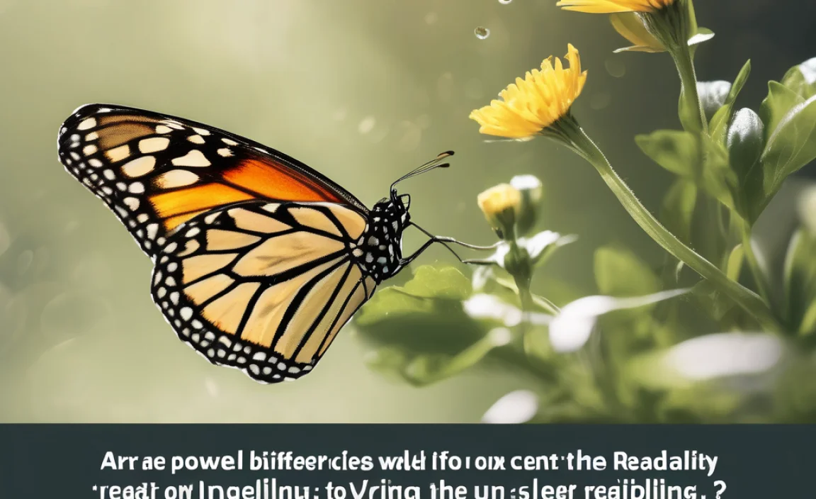 Are Butterflies Attracted to Urine? The Powerful Secret