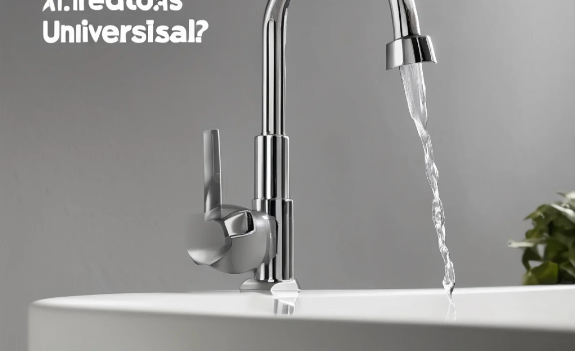 Are Faucet Aerators Universal? The Smart Guide