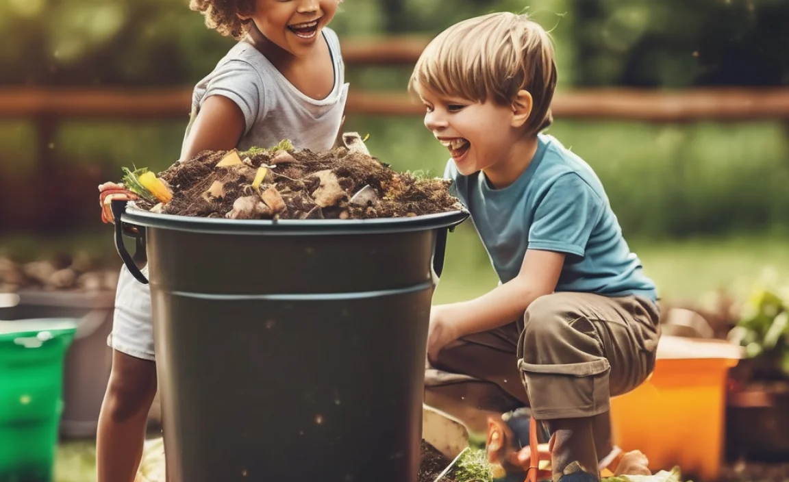 Benefits of Composting for Kids