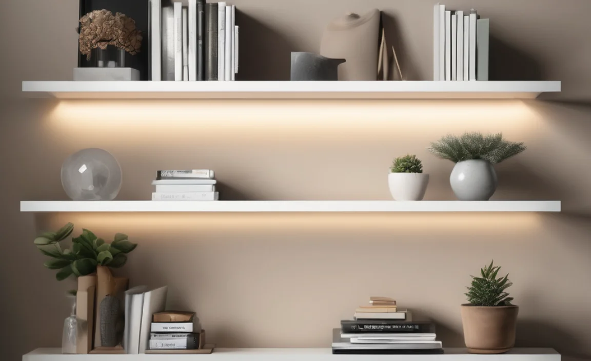 Benefits of Floating Shelves