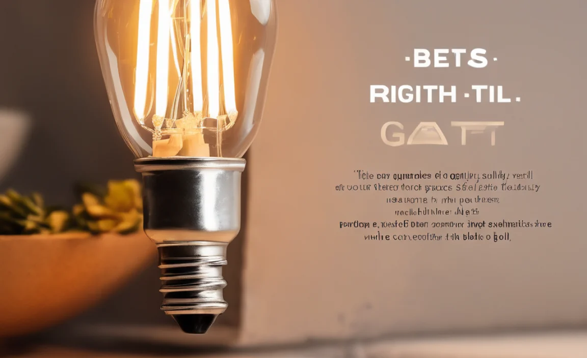 Best Bulb For Salt Lamp: Brighten Your Space Today!