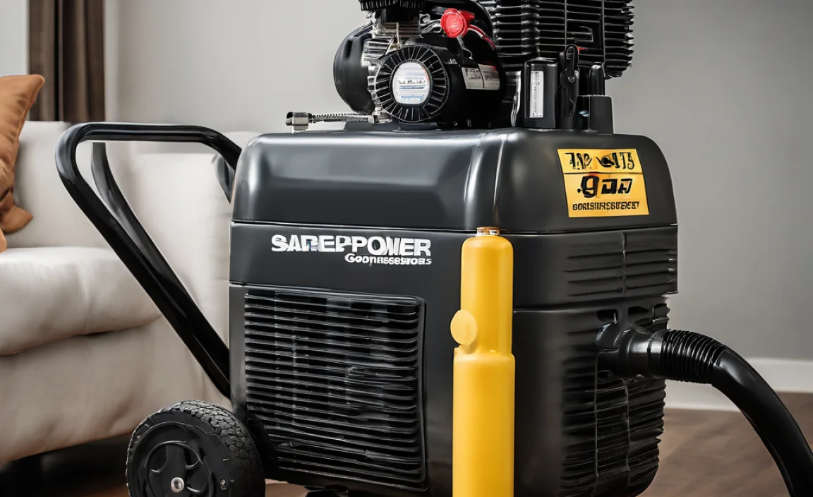 Best Gas Powered 15 Gallon Air Compressor: Effortless Power