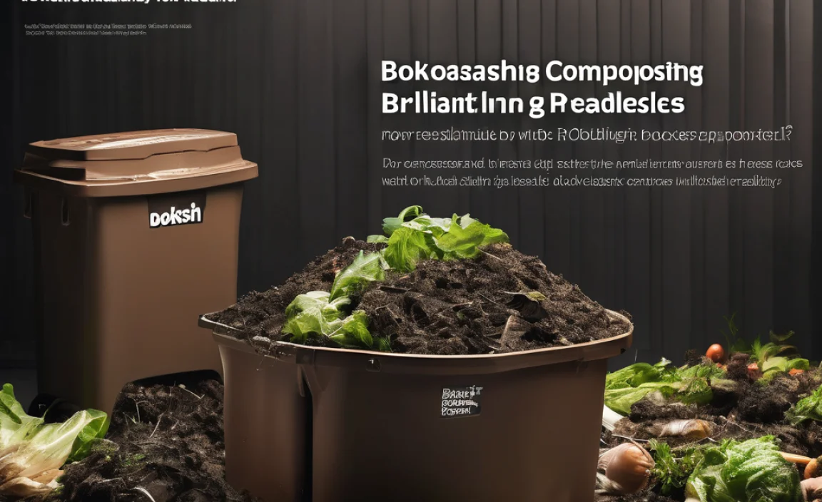 Bokashi Composting Urban: Brilliant & Effortless