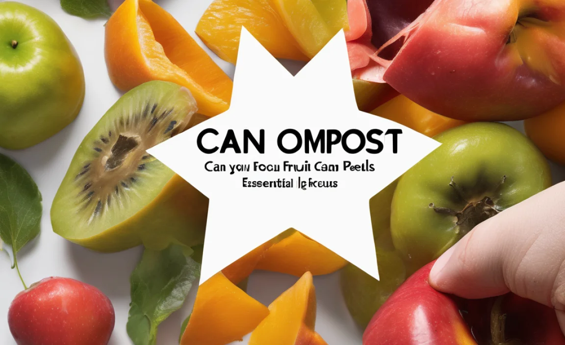 Can You Compost Fruit Peels? Essential Guide