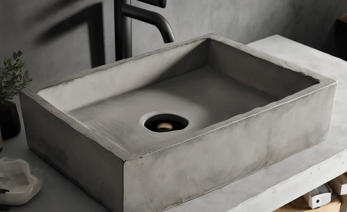 Choosing the Right Mold for Your Concrete Sink
