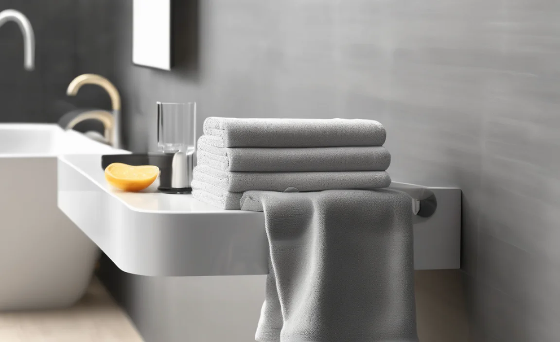 Choosing the Right Towel Holder for Rolled Towels