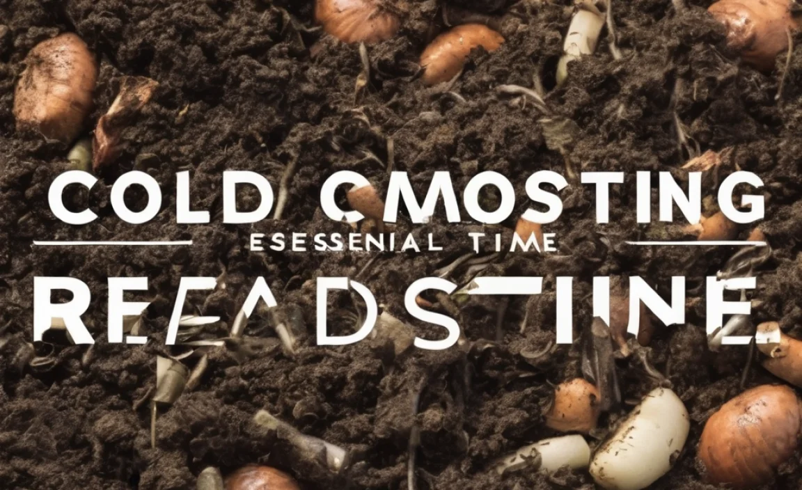 Cold Composting Time: Proven Essential Speed