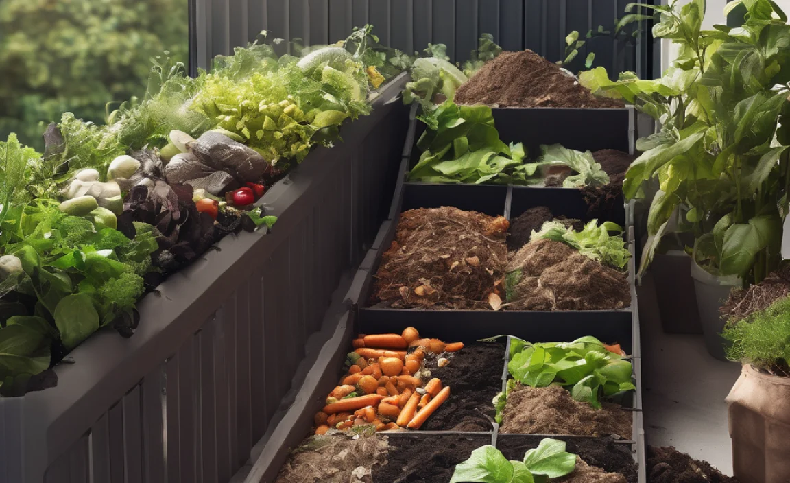 Compost Heap Balcony: Genius & Effortless