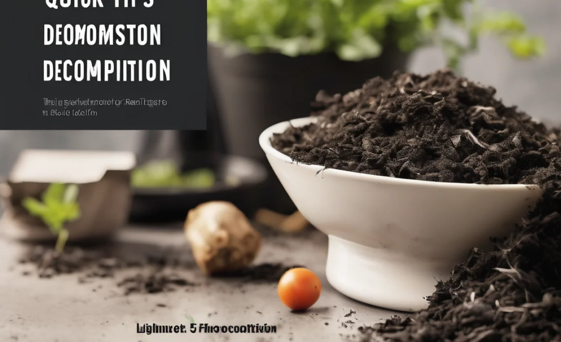 Compost Time: Quick Tips for Faster Decomposition!