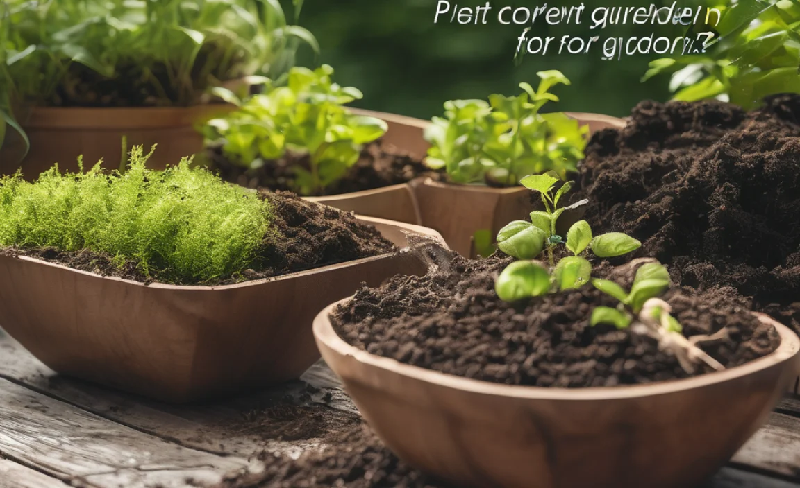 Compost vs Peat Moss: Which Is Better for Your Garden?