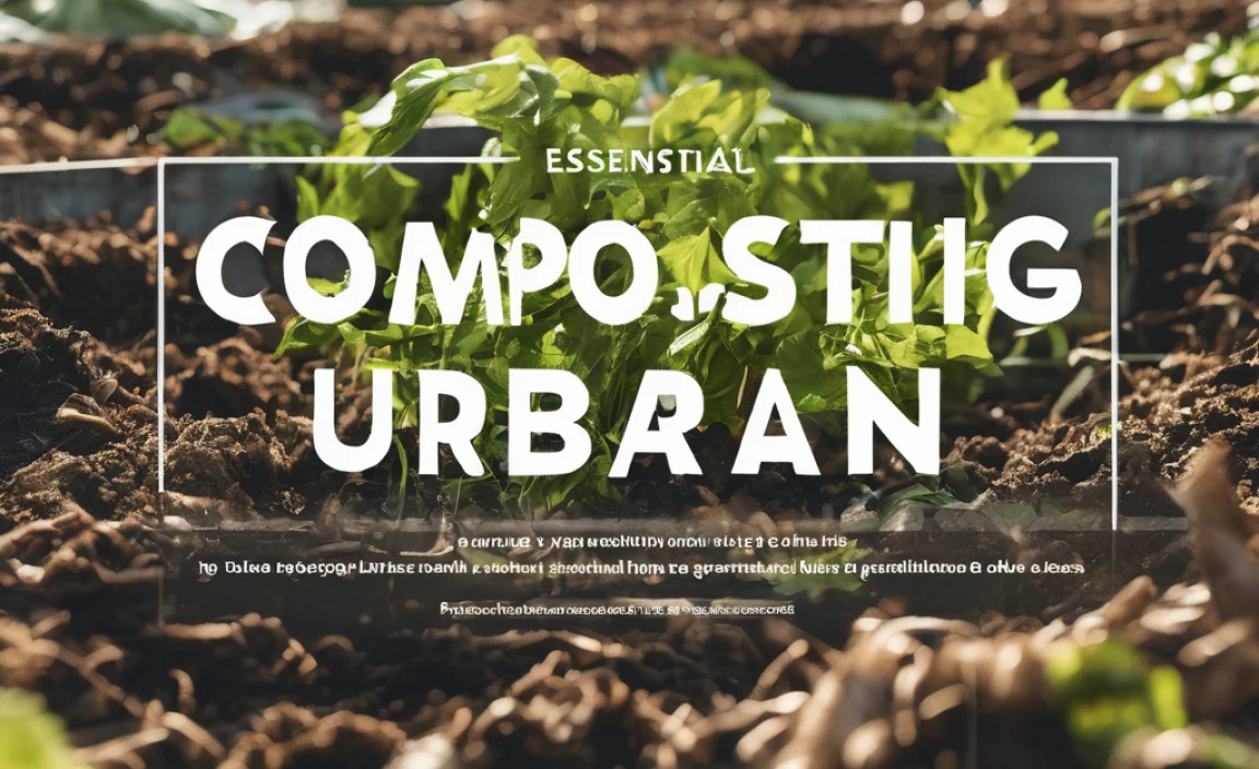 Composting for Urban Areas: Essential Guide