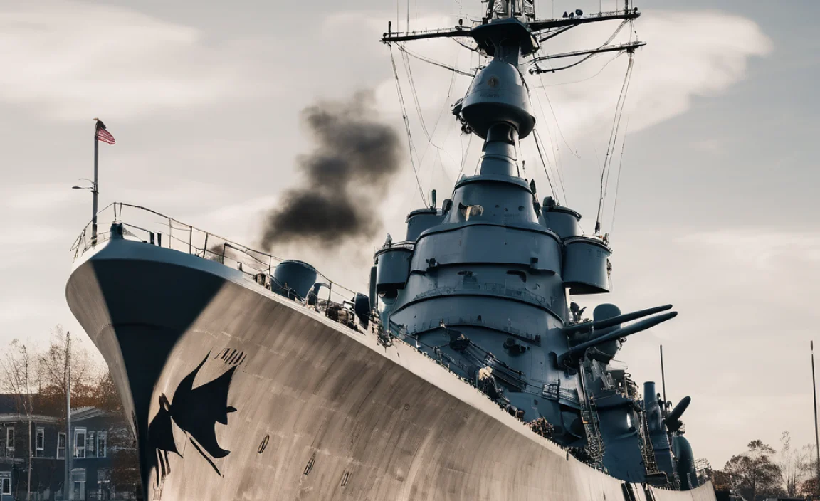 Did the USS Wisconsin Sink Any Ships?