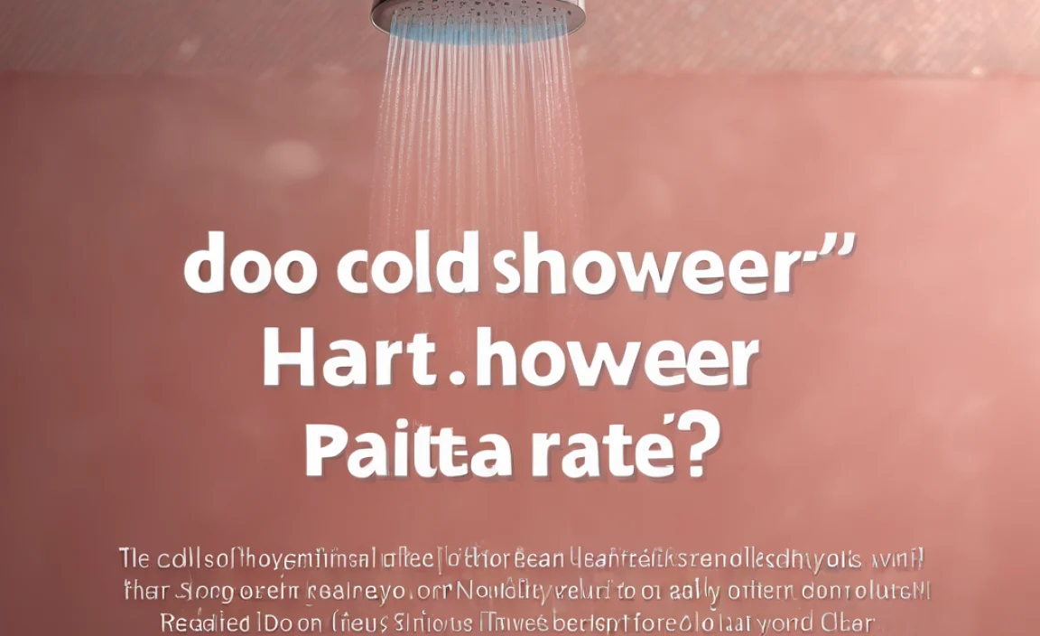 Do Cold Showers Lower Heart Rate? Discover The Benefits!