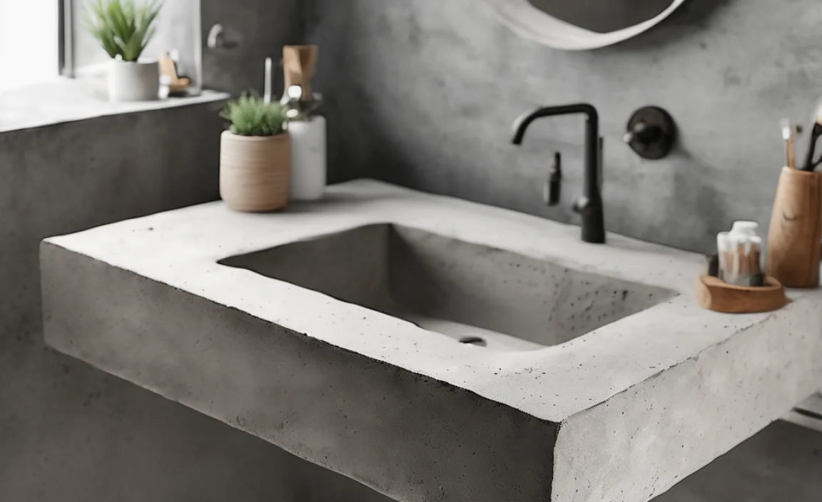 Do It Yourself Concrete Sink