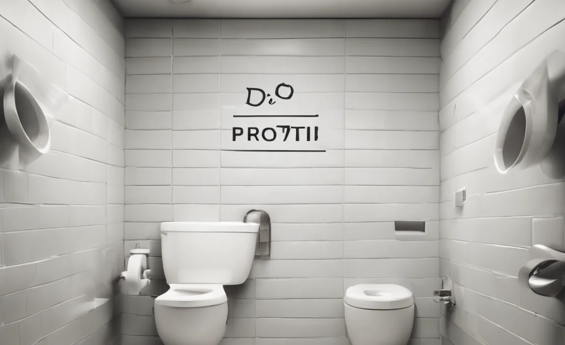 Do Not Throw Toilet Paper In Toilet Sign: Ultimate Guide
