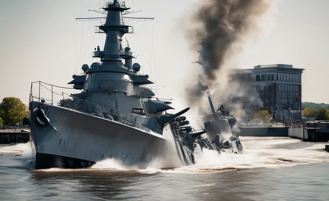 Early History of the USS Wisconsin