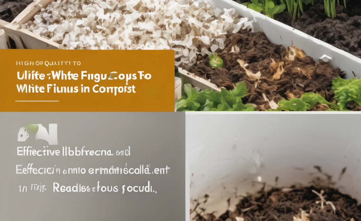 Effective Tips to Eliminate White Fungus in Compost
