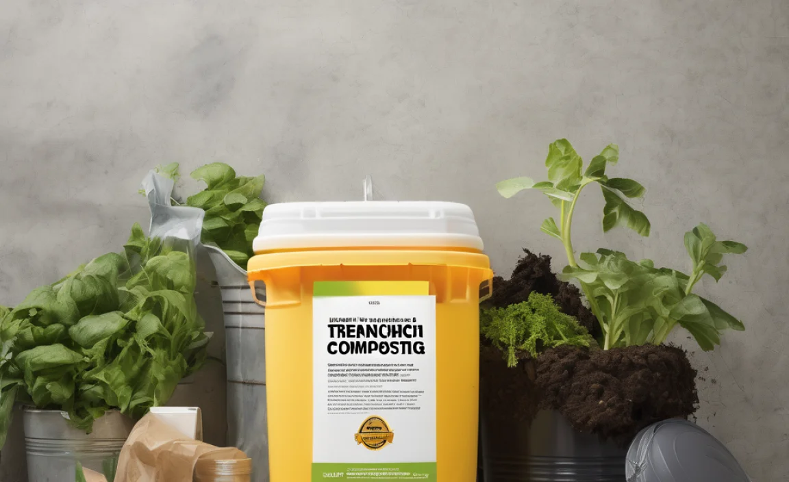 Eliminate Trench Composting Odor Fast & Naturally!