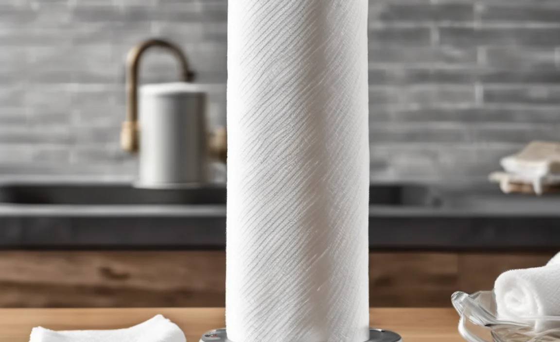 Features to Look For in a Paper Towel Holder for Large Rolls