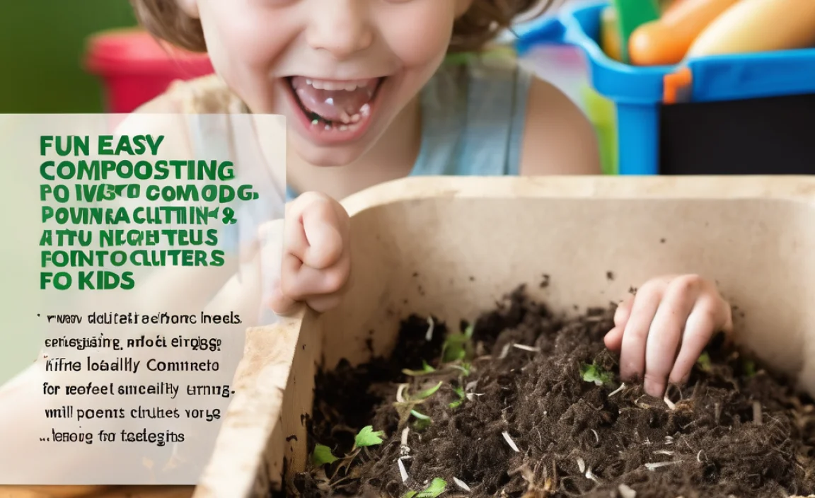 Fun & Easy Composting for Kids: Engaging Methods