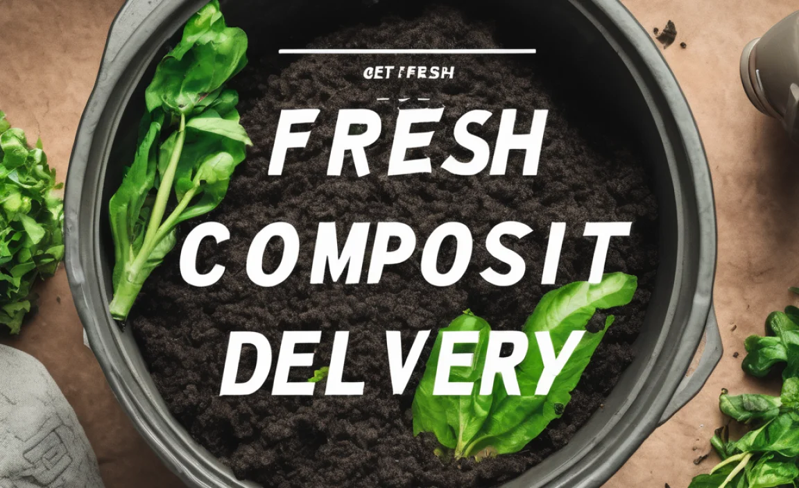 Get Fresh, Fast Compost Delivery to Your Door!