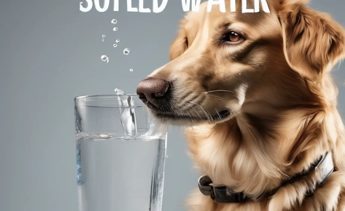 Health Implications of Drinking Softened Water for Dogs