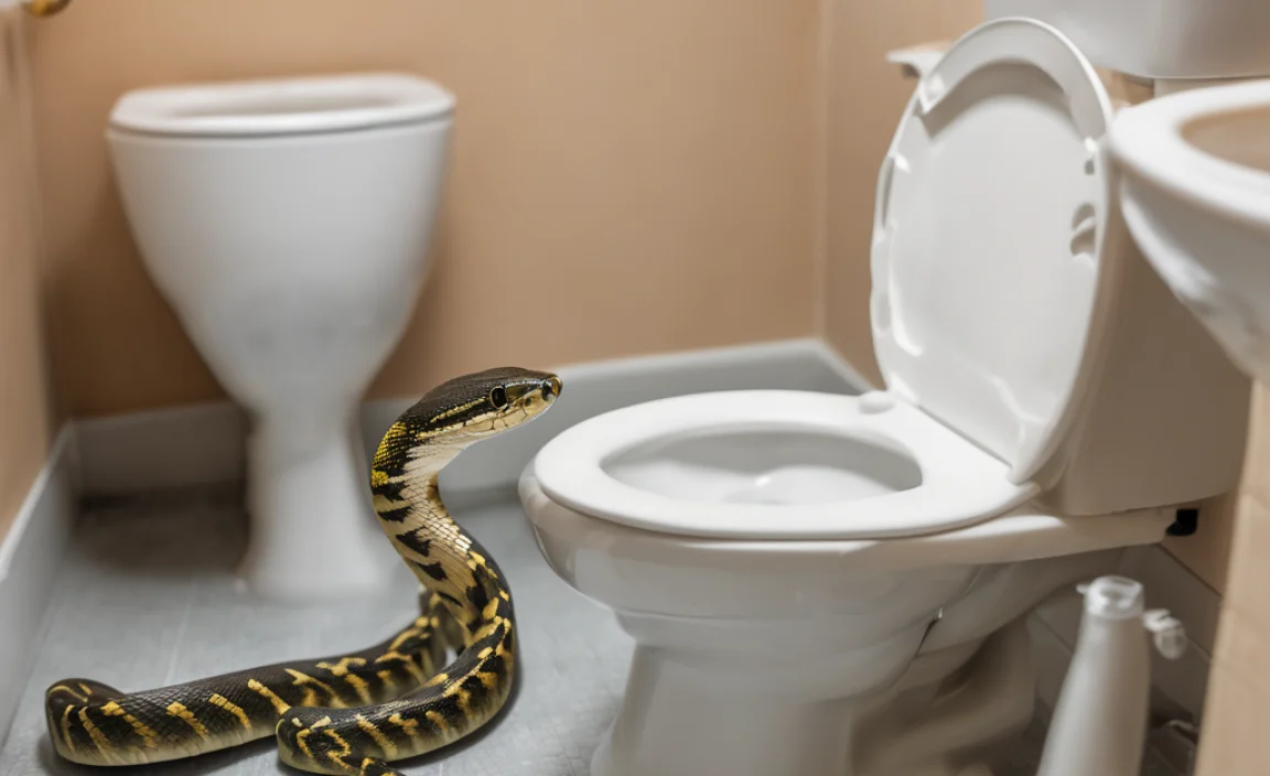 How Common Are Snakes In Toilets? Ultimate Guide