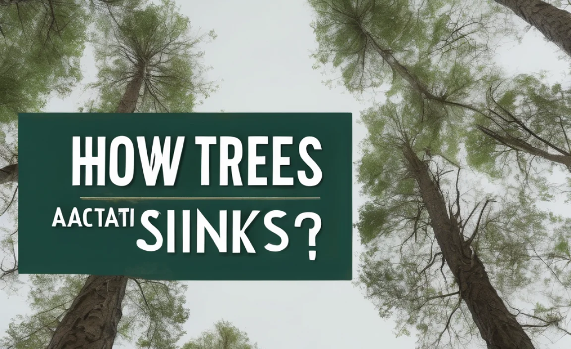 How Do Trees Act As Carbon Sinks? Discover The Truth!