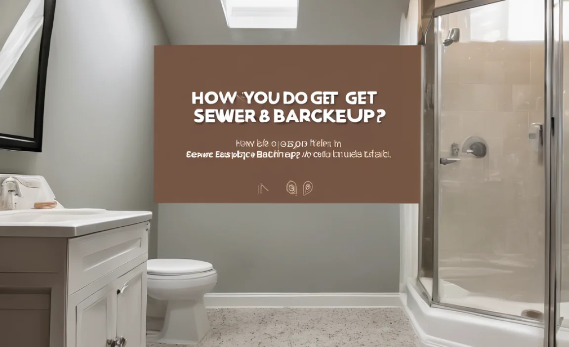 How Do You Get Rid of Sewer Backup in Bathtub? Easy Fix!