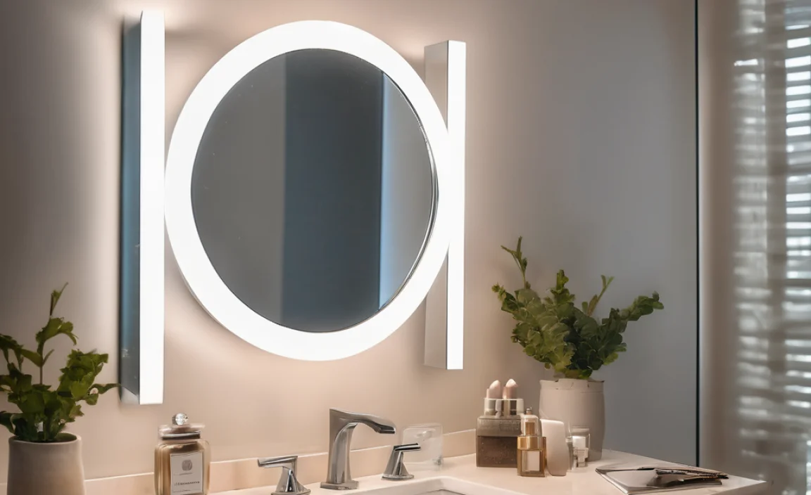 How Far Above Mirror Should Vanity Light Be For Optimal Lighting?